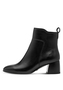 Tamaris Damen Leder Stiefelette Boot 1-25323-45 003 Stiefel M2532345 schwarz