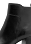 Tamaris Damen Leder Stiefelette Boot 1-25323-45 003 Stiefel M2532345 schwarz