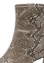 Tamaris Damen Stiefelette Boot 1-25315-45 483 Textil M2531545 Beige Snake