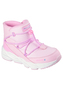 Skechers Turbo Tread-Winter Storm Kinder Winterstiefel Sneaker 303492L Rosa