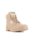 PALLADIUM Pampa Hi Snow Warm Damen Boots Stiefelette Leder 94380-235-M beige tan