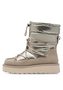 Tamaris Damen Stiefelette 1-26836-41 179 Stiefel Warmfutter beige metallic