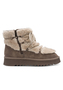 Tamaris Damen Stiefelette Plateausohle 1-26475-45 341 Warmfutter Taupe