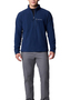 Columbia Fast Trek III 1/2 Zip Herren Fleecepullover Sweater 1553511 468 blau