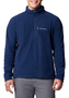 Columbia Fast Trek III 1/2 Zip Herren Fleecepullover Sweater 1553511 468 blau