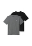 2 er Pack Puma Ess Logo Tee Multipack M T-Shirt Herren Rundhals 692313 04