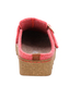 Rohde Foggia Filz Clogs Damen Hausschuhe Pantolette 6117 40 rot  