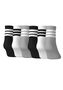adidas Performance 3S ESS C MID CUT Socken Unisex Kn�chelsocken 6 Paar 