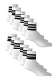 adidas Performance 3S ESS C MID CUT Socken Unisex Kn�chelsocken 12 Paar 
