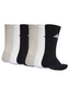 adidas Unisex Cushioned Sportswear Crew Socken 6er-Pack Tennissocken 6 Paar