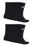 adidas Unisex Cushioned Sportswear Crew Socken 12er-Pack Tennissocken 12 Paar