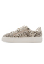 Tamaris Low Top Sneaker 1-23314-46 483 Damen Frauen Schuhe Vegan Beige Snake