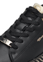 Tamaris Low Top Damen  Sneaker 1-23713-42 048 Frauen Vegan M2371342 Schwarz/Gold