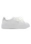 Tamaris  Damen Sneaker 1-23755-45 171 Low Top Frauen Glitzer Weiss/Silber