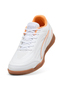 Puma Herren Truco IV Fu�ballschuh 108845 01, White-Orange Glow-Vibrant Silver
