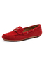 Tamaris Damen Slipper 1-24630-44 500 Moccassin Frauen Schuhe Leder M2463044 Rot
