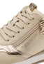 Tamaris Damen Sneaker 1-23613-46 4A0 Low Top Frauen Schuhe Vegan beige