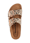 Tamaris Damen Pantolette 1-27523-46 490 Frauen Schuhe Leder Beige/Leopard