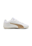 Puma Damen Sneaker Catch Soleil Dayinight 404307 01 White-Puma Gold-Vapor Gray 
