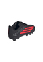 Adidas Kinder F50CLUB FG/MG Fu�ballschuh J JS1480 BLACK/LUCRED/BLACK