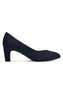 Tamaris Damen Pumps 1-22418-41-805 Frauen Schuhe vegan Textil Dunkelblau