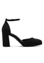 Tamaris elegante Damen Pumps 1-22463-45 001 Frauen Schuhe Blockabsatz Schwarz