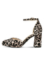Tamaris elegante Damen Pumps 1-22463-45 360 Frauen Schuhe Blockabsatz Leopard