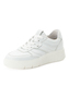 Tamaris Damen Sneaker 1-23701-46 117 Low-Top Frauen Schuh Leder Wei�