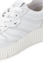 Tamaris Damen Sneaker 1-23701-46 117 Low-Top Frauen Schuh Leder Wei�