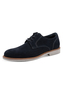 Tamaris Herren Leder Schn�rschuhe 1-13205-46-805 Halbschuh Business Schuhe blau