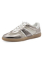 Tamaris Damen Sneaker 1-23639-46-957 Frauen Low Top Schuhe Metallic