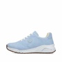 Rieker Damen Sneaker Low Halbschuhe Schuhe M4903- 12 Blau extra Weit 
