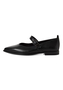 Tamaris Damen Leder Ballerina 1-22102-46-003 Frauen Schuhe Schwarz