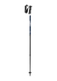 Leki Eagle 110 - 145 cm Trekkingst�cke Teleskopst�ck Wanderst�cke Blau Schwarz