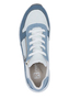 Rieker Damen Sneaker Low Sneaker Rei�verschluss Komfort N5204-12 Blau