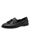 Tamaris Damen Leder Slipper 1-24231-46-001 Frauen Schuhe Halbschuh Schwarz 