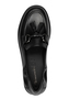 Tamaris Damen Leder Slipper 1-24231-46-001 Frauen Schuhe Halbschuh Schwarz 