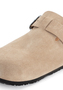 Tamaris Herren Pantolette 1-17600-46-346 Leder Schuhe Beige
