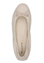 Tamaris Ballerina 1-22166-44-341 Damen Frauen Schuhe Leder Beige