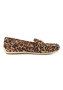 Tamaris Damen Slipper 1-24630-44-360 Moccassin Frauen Schuhe Leder Leopard