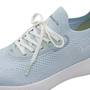 Tamaris Damen Sneaker 1-23715-46-880 Frauen Low Top Vegan Hellblau