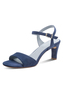 Tamaris Sandalette 1-28028-42-800 Damen Frauen Schuh vegan Blau