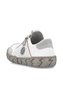 Rieker Damen Slipper Slipper Freizeit bequem Memory-Foam L0355-80 White