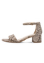 Tamaris Damen Sandalette 1-28201-42-483 Frauen Schuhe M2820142 beige snake