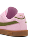 Puma Damen Club II Era Suede Sneaker 400717-31 Pink Shimmer-Olive Green