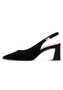 Tamaris Damen Leder Slingpumps 1-29624-46-004 Frauen Schuh Schwarz
