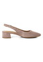 Tamaris Damen Leder Slingpumps 1-29500-42-341 Frauen Schuh Taupe