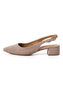 Tamaris Damen Leder Slingpumps 1-29500-42-341 Frauen Schuh Taupe