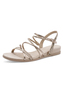 Tamaris Damen Sandale 1-28103-42-271 Frauen Schuhe Vegan M2810342 Beige