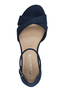 Tamaris Damen Sandalette 1-28226-42-805 Frauen Schuhe vegan Dunkelblau